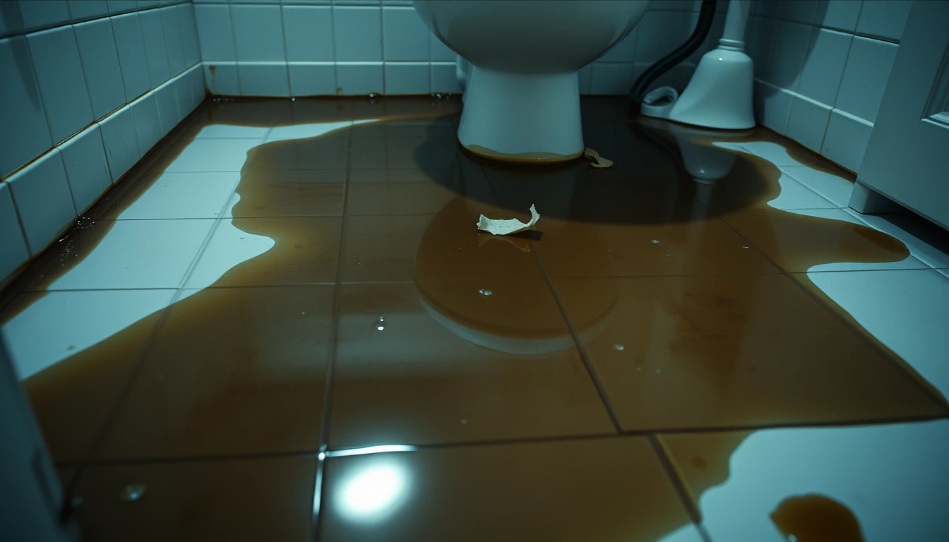 Sewage Backup Cleanup